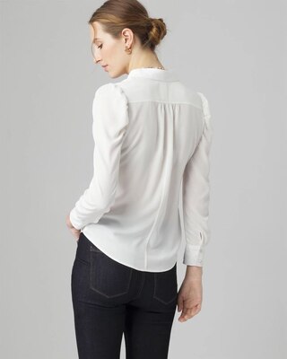 Long Sleeve Y-Neck Shirt click to view larger image.