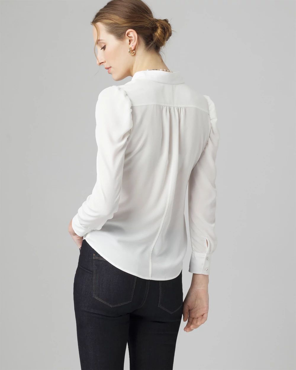 Long Sleeve Y-Neck Shirt