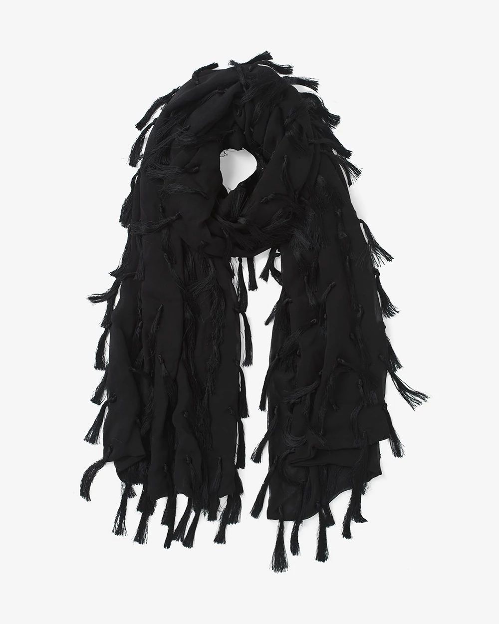 Black Tassel Wrap