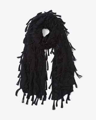 Black Tassel Wrap