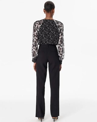 Luxe Stretch High Rise Riley Trouser click to view larger image.