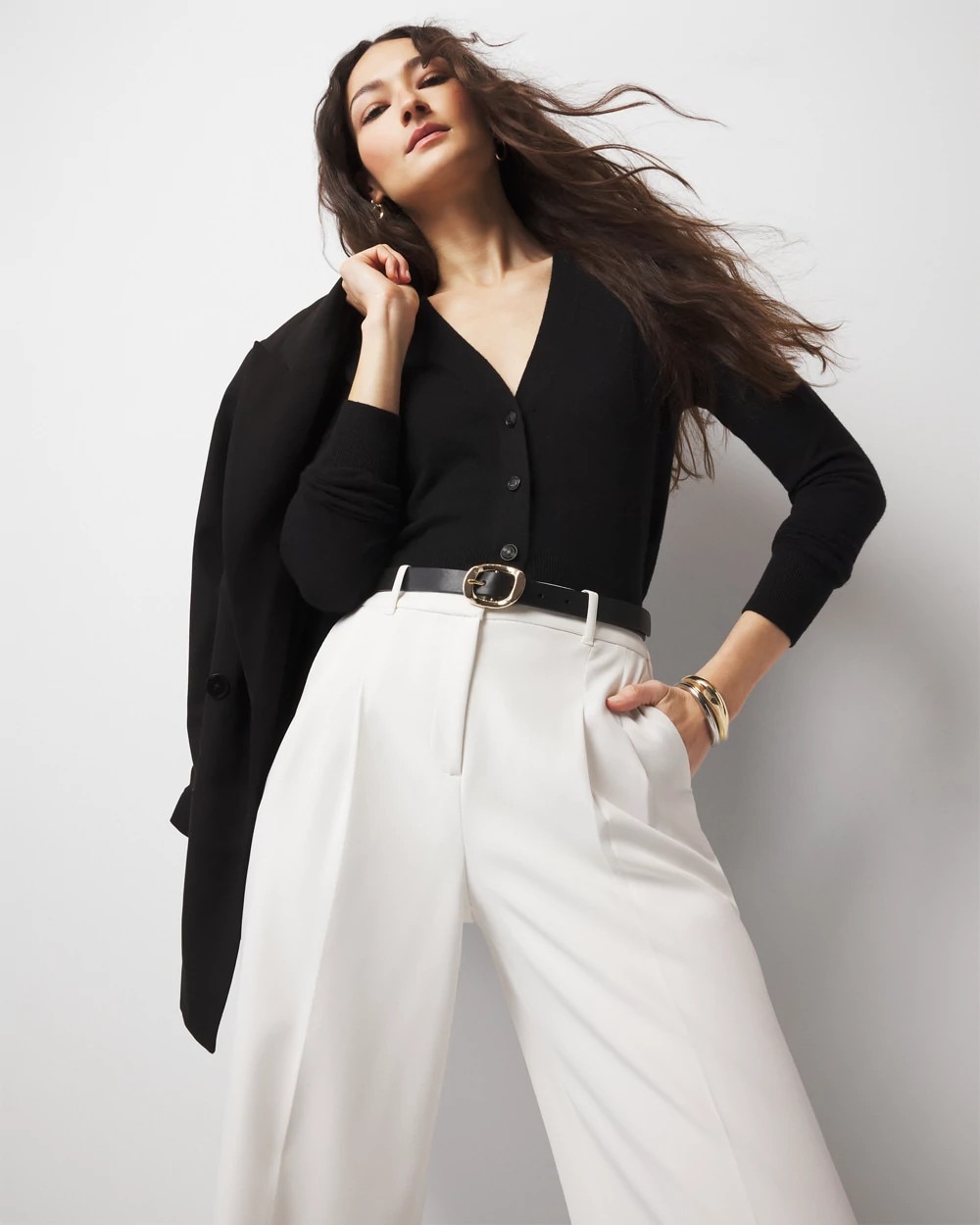 Cropped Cardigan - image 5