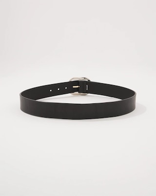 Mixed Metal Buckle Belt click to view larger image.