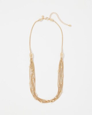 Sculptural Knots Necklace click to view larger image.