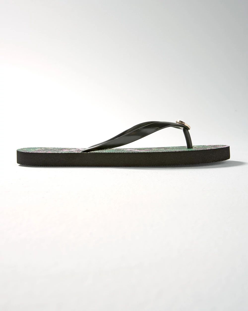 Lush Floral Flip Flop