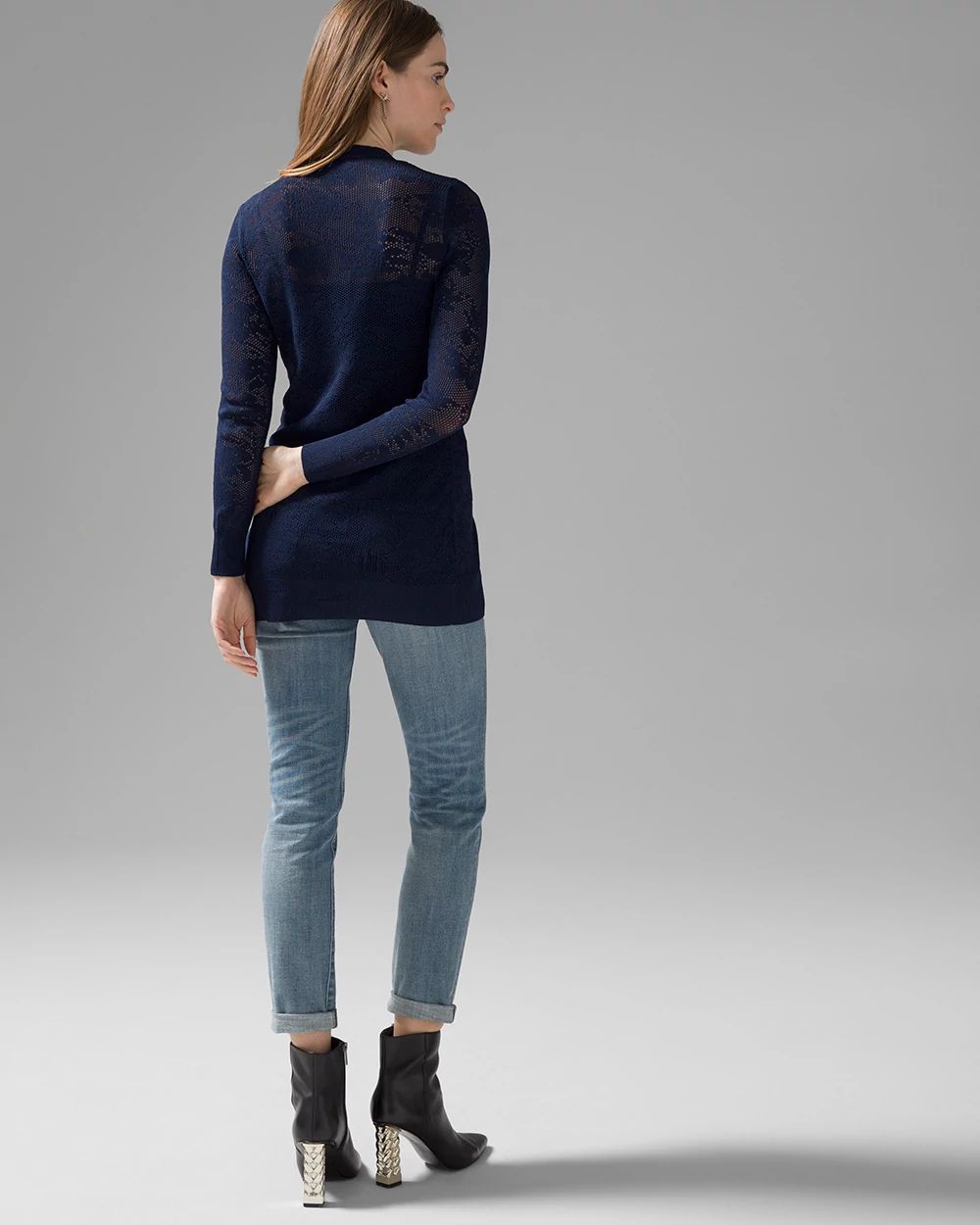 Boyfriend Cardigan White House Black Market