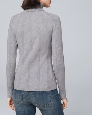 Modern Ribbed Turtleneck Sweater