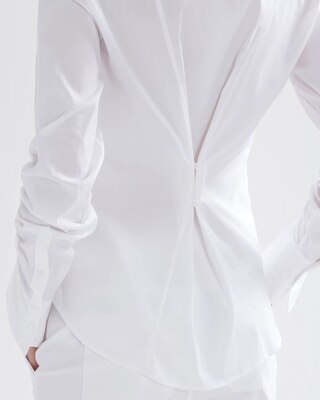 Cuffed Poplin Shirt