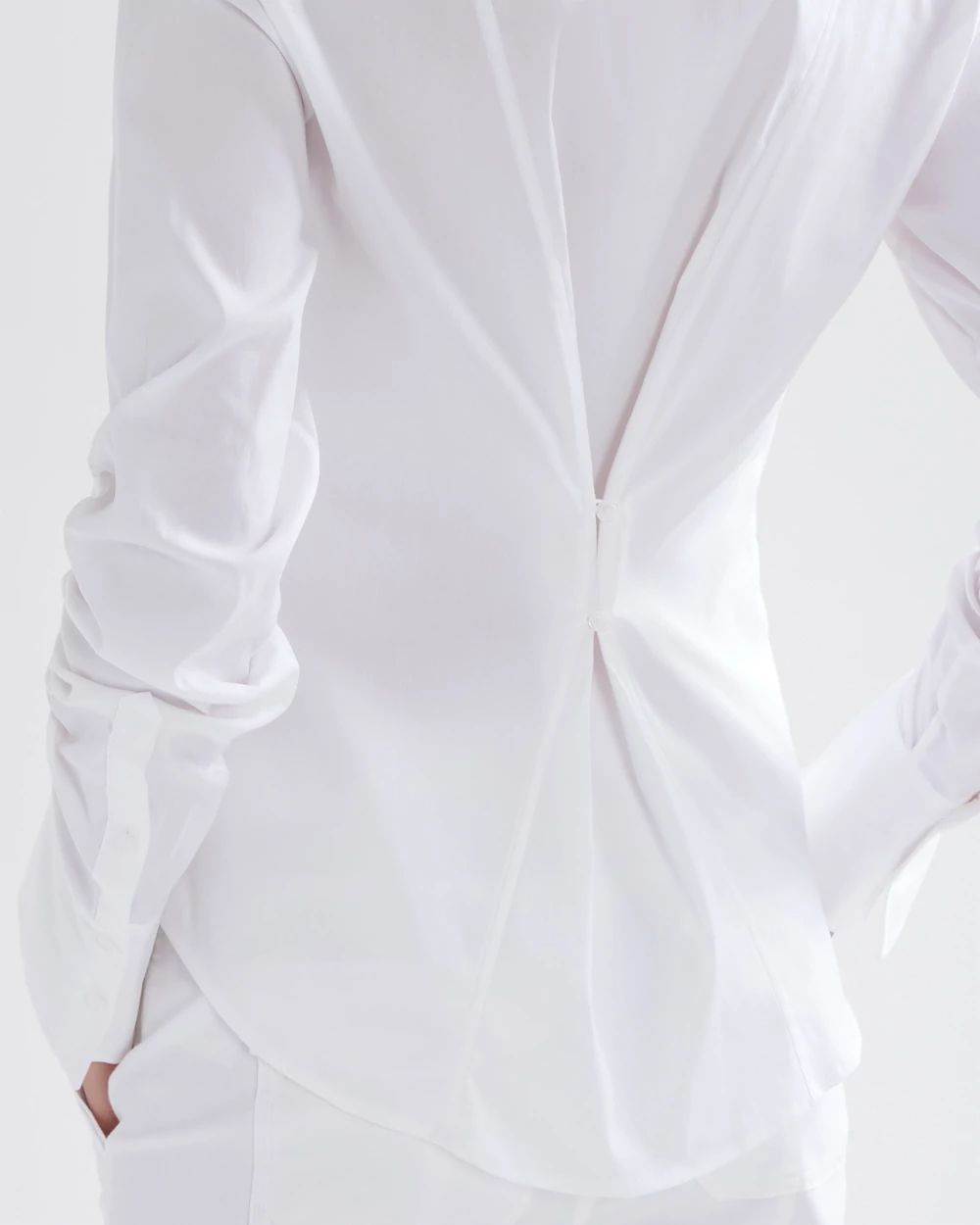 Cuffed Poplin Shirt