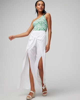 Printed One-Piece Swimsuit