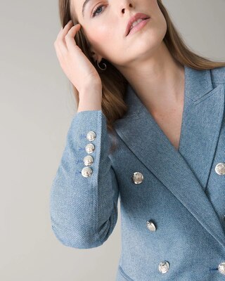 Petite Tweed Studio Blazer
