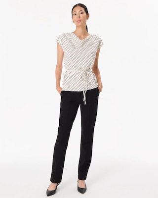 Tie-Waist Blouse click to view larger image.