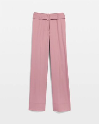 Belted High-Rise Wide Leg Pant click to view larger image.