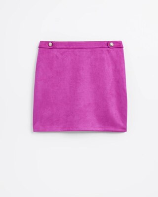 Suede Boot Skirt