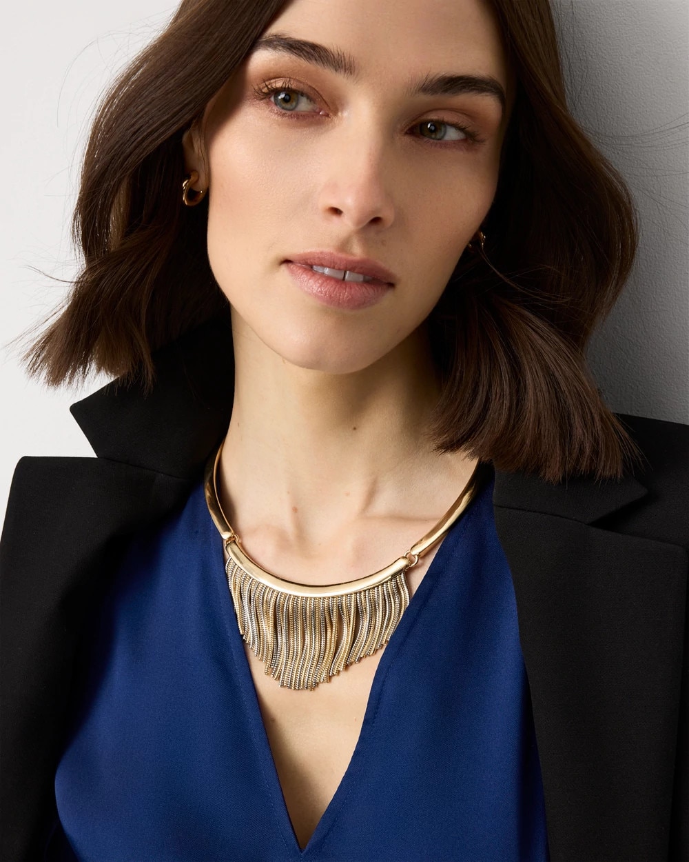 Fringe Collar Necklace