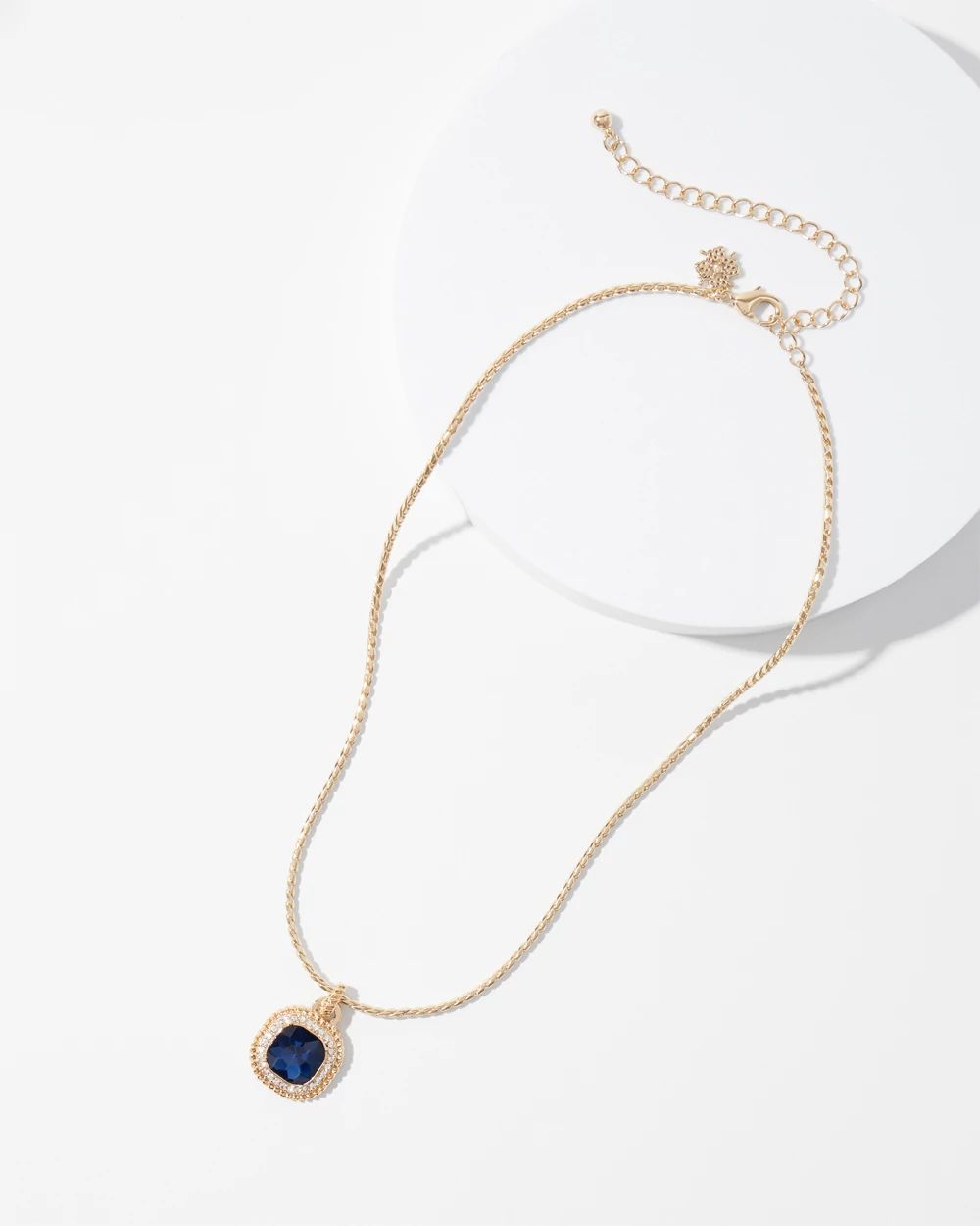 Blue Crystal Pendant