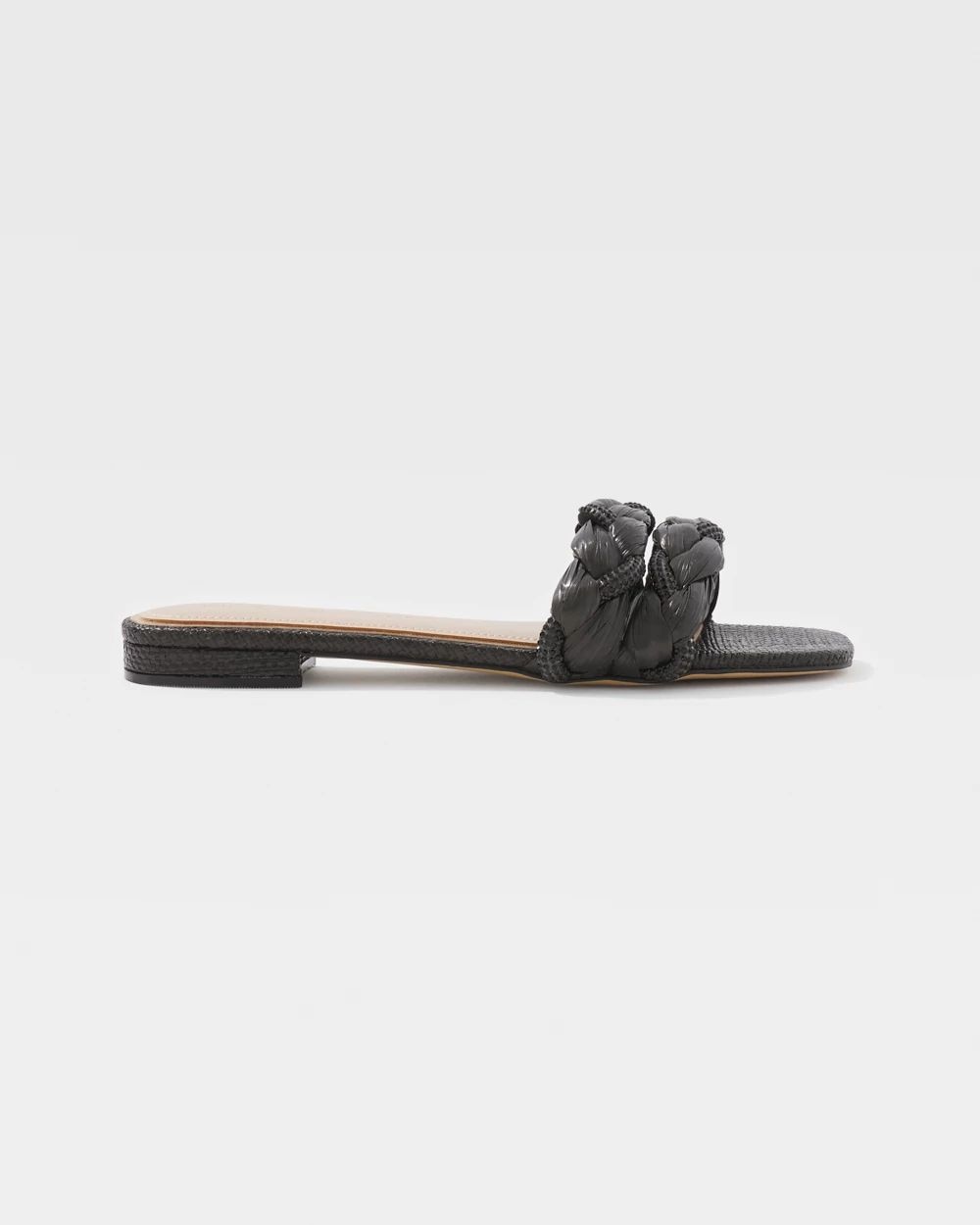 Braided Raffia Flat