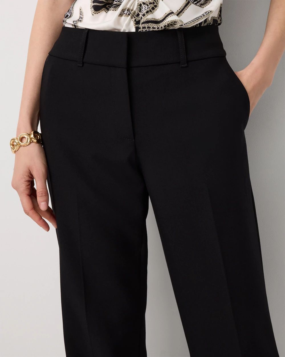 Luxe Stretch High Rise Riley Trouser click to view larger image.