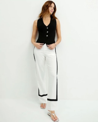 Colorblocked Trouser