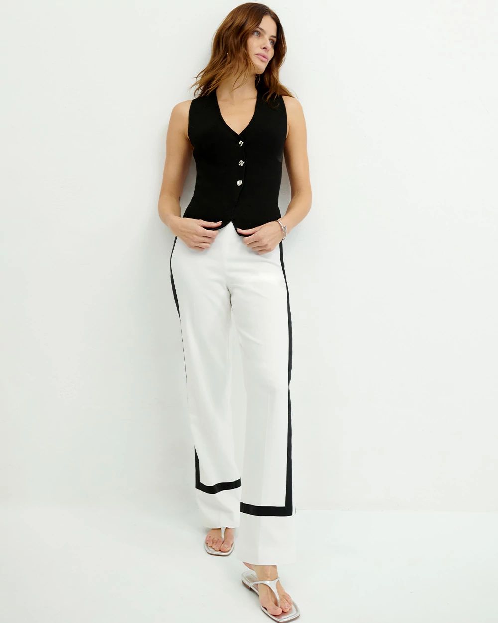 Colorblocked Trouser