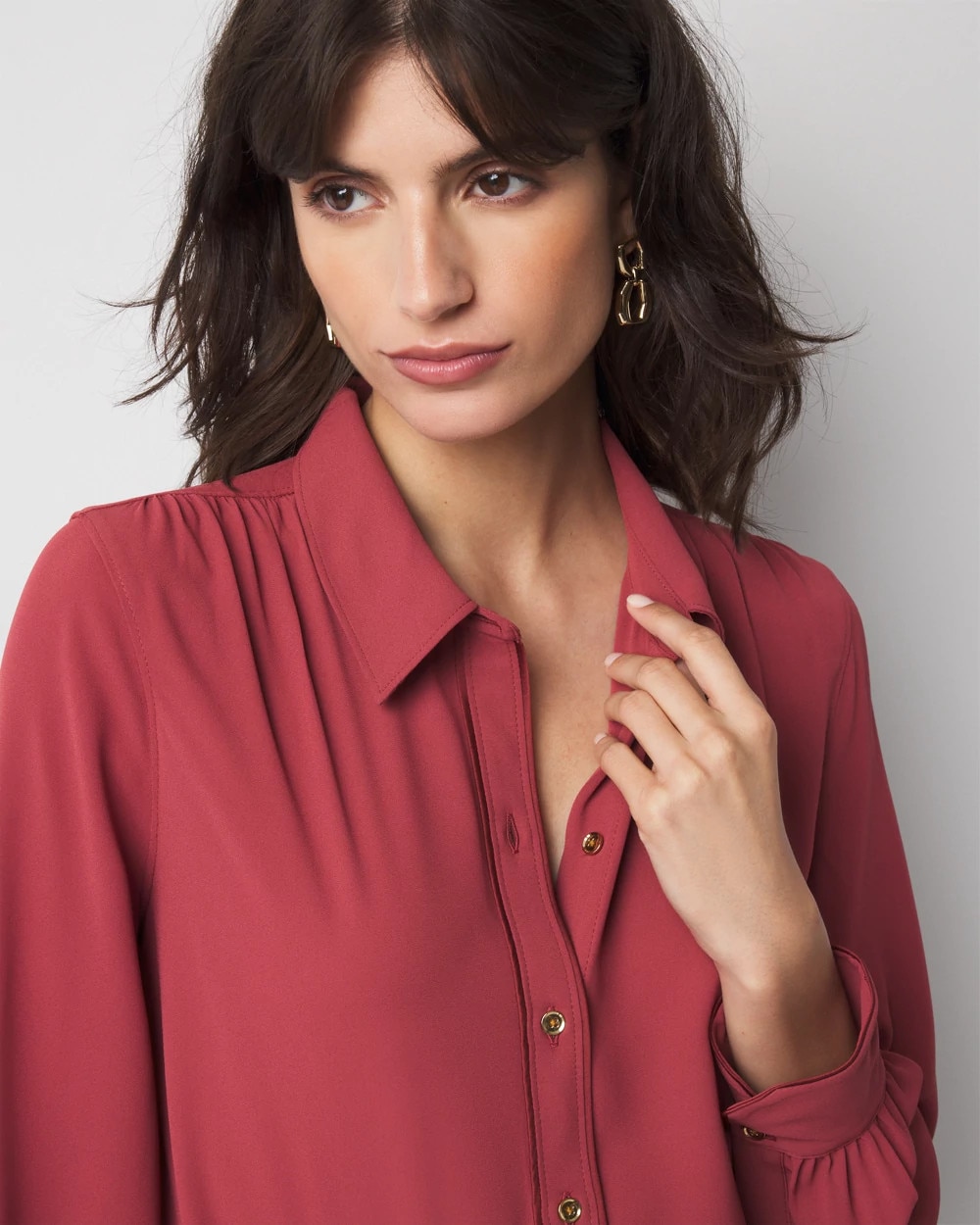 Soft Shirt with Piping