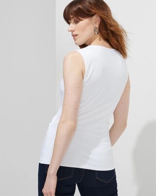 Outlet WHBM Sleeveless Wrap Top