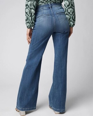 Curvy Extra High-Rise Everyday Soft Denim™ Wide Leg Jeans