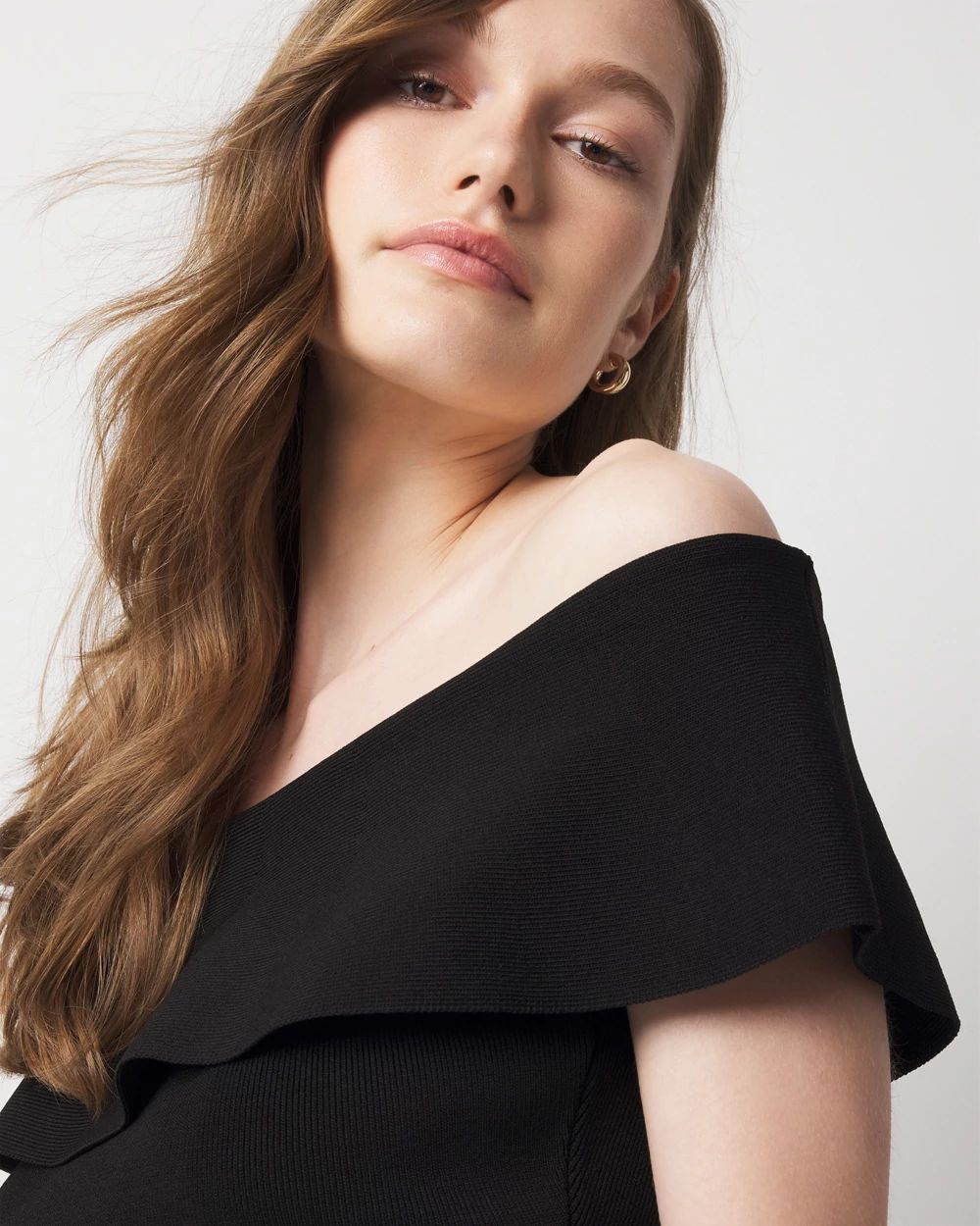 Petite WHBM FORME™ Sculpt Stretch Off-the-Shoulder Top