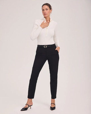 Luxe Stretch High-Rise Elle Slim Ankle Pant click to view larger image.