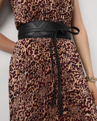 Whip-Stitch Tie Obi Belt