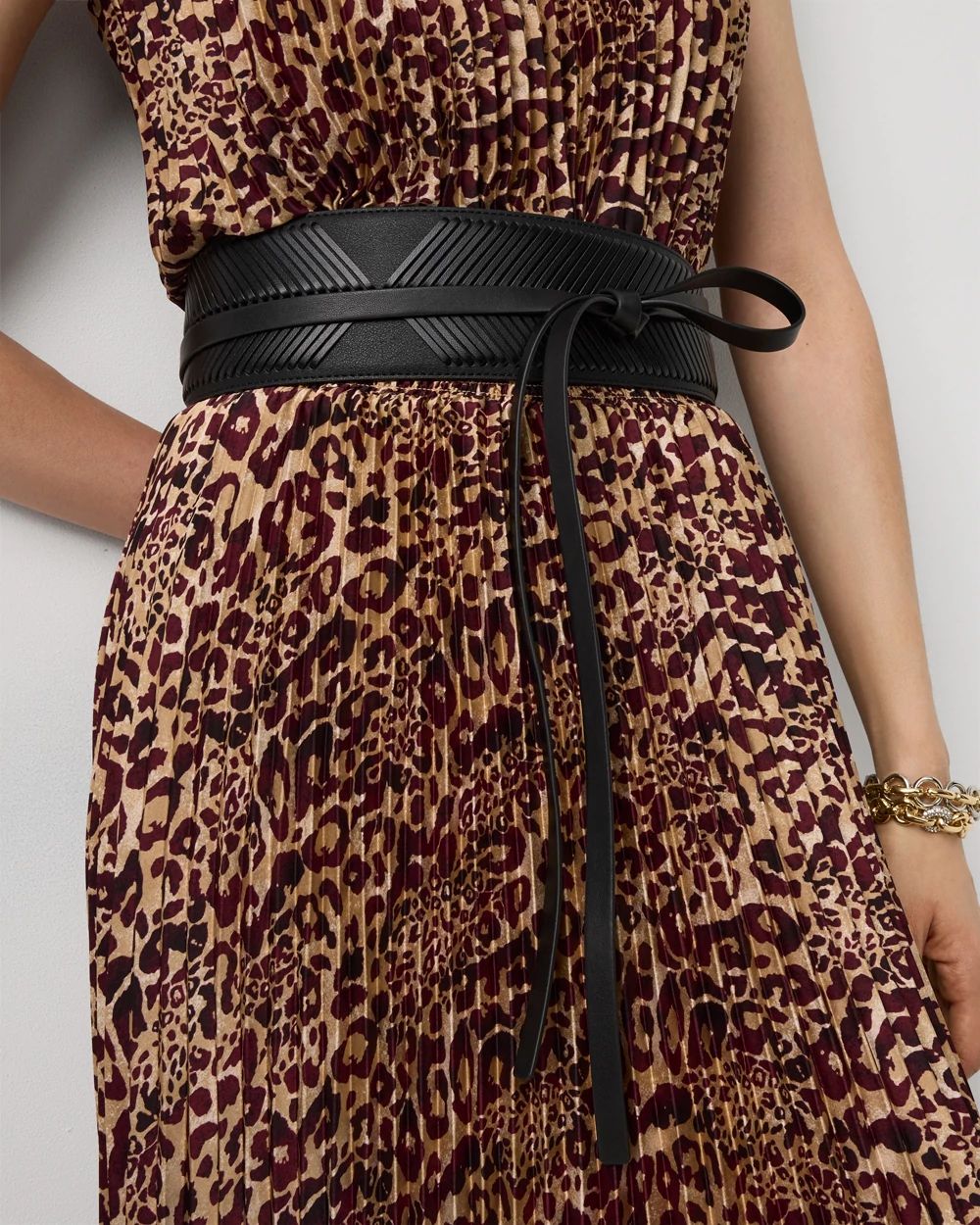 Whip-Stitch Tie Obi Belt