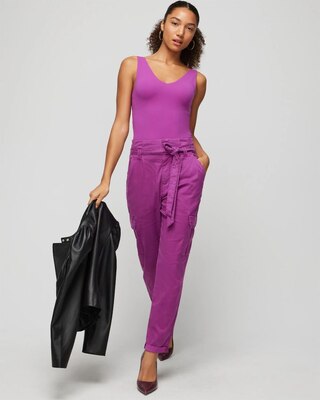 WHBM FORME™ All Ways Stretch Dual Neck Tank click to view larger image.