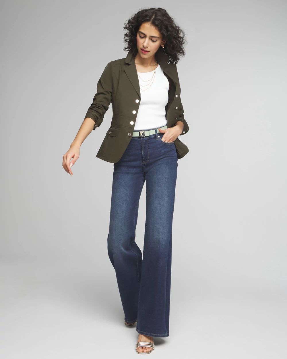 Pleated Back Jacket