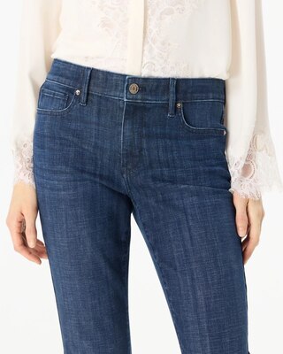 Release Hem Mid-Rise Bootcut Jeans click to view larger image.