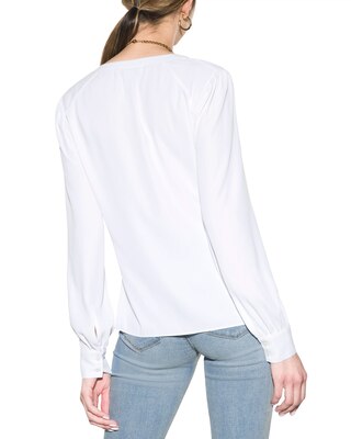 Outlet WHBM Soft Button-Down Shirt