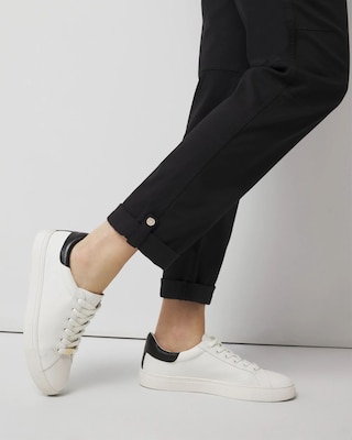 Mid-Rise Pret-A-Pedi Straight Cropped Pants click to view larger image.