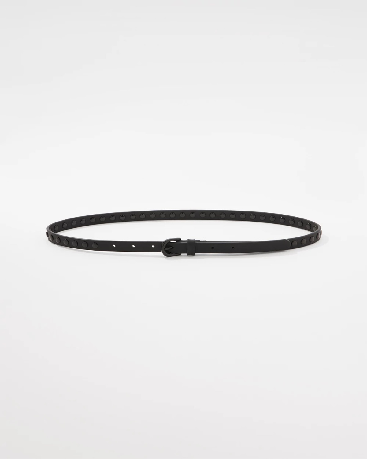 White House Black Market Faux Leather Studded Belt In Black