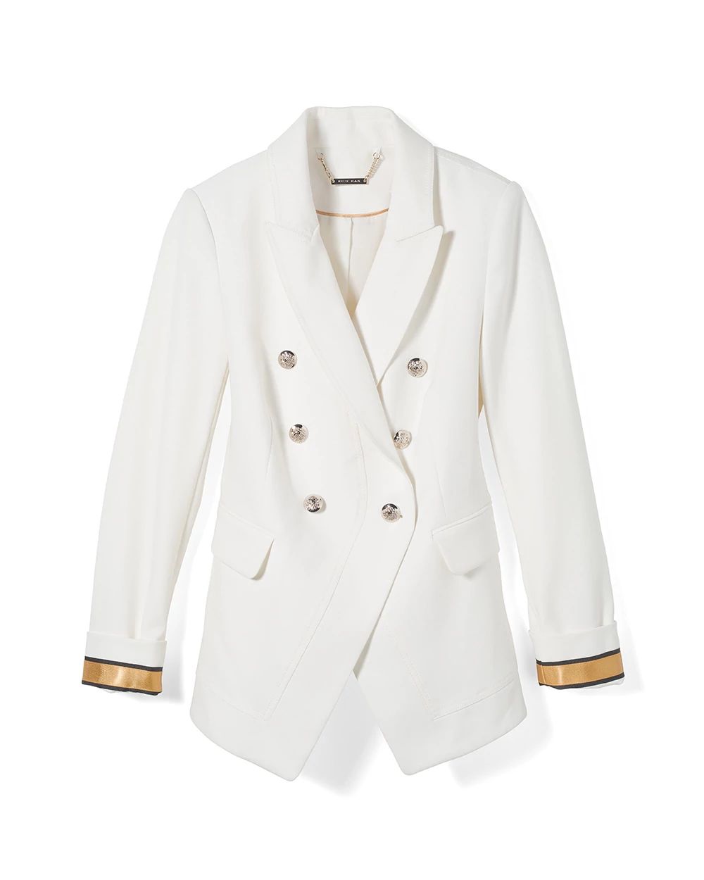 Petite Ecru Studio Blazer