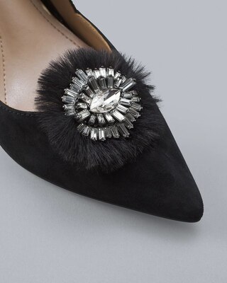 Faux Fur Jewelry Clips