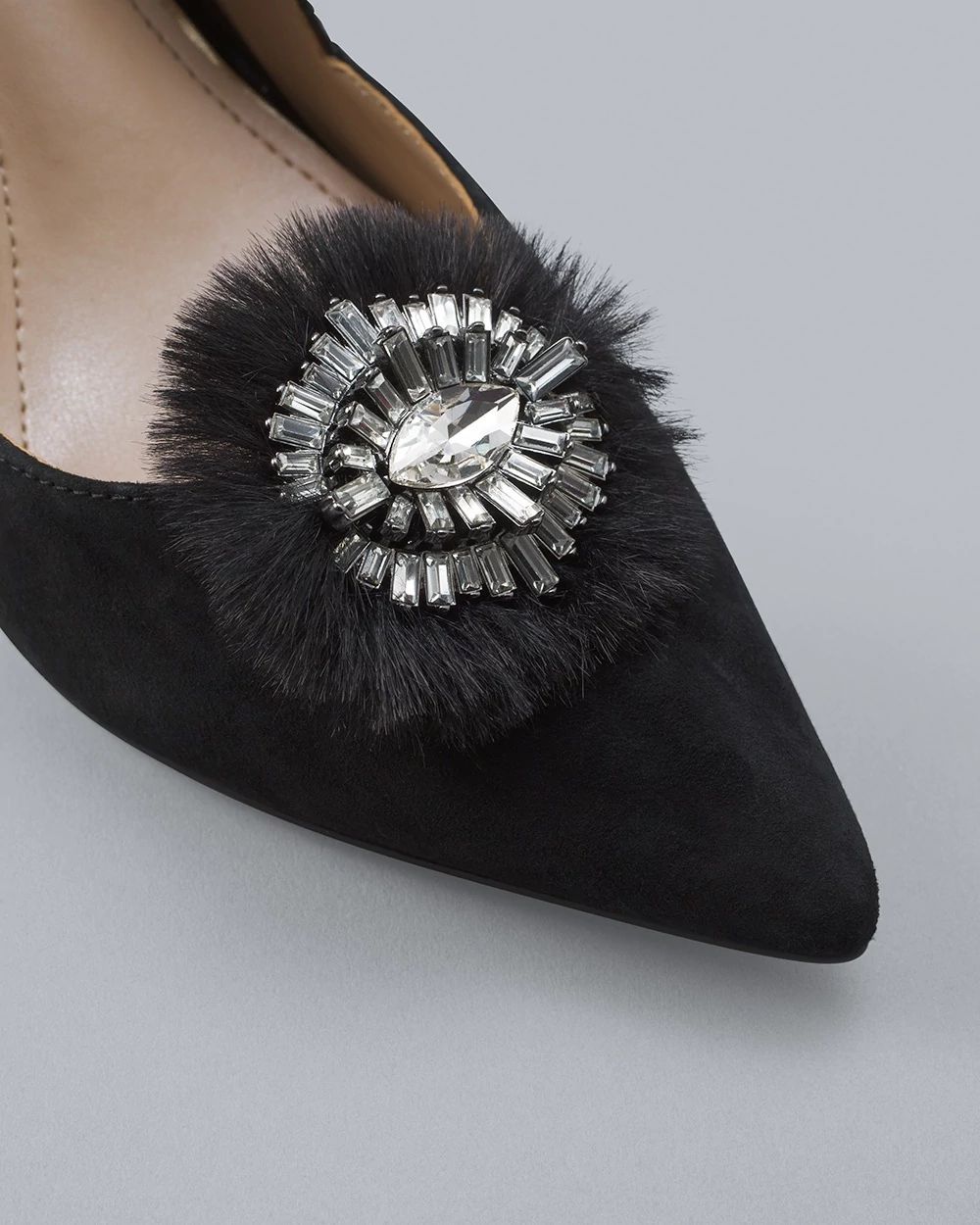 Faux Fur Jewelry Clips