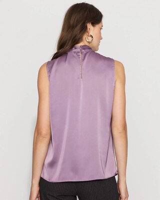 Satin Twist Neck Shell click to view larger image.