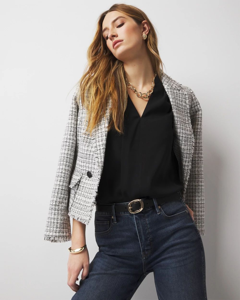 Petite Pleated Shell