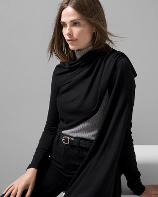 Drape-Front Cover Up