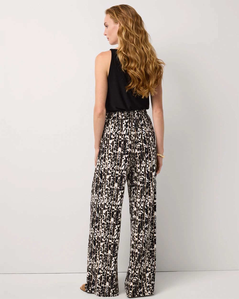 Pull-On Wide Leg Pant click to view larger image.