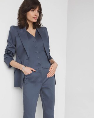 WHBM® Sateen Editor Blazer