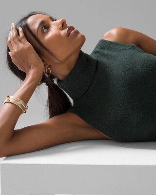 Sleeveless Soft Tank Peplum