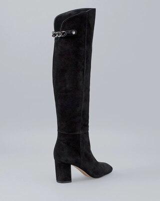 Suede Over-The-Knee Boots
