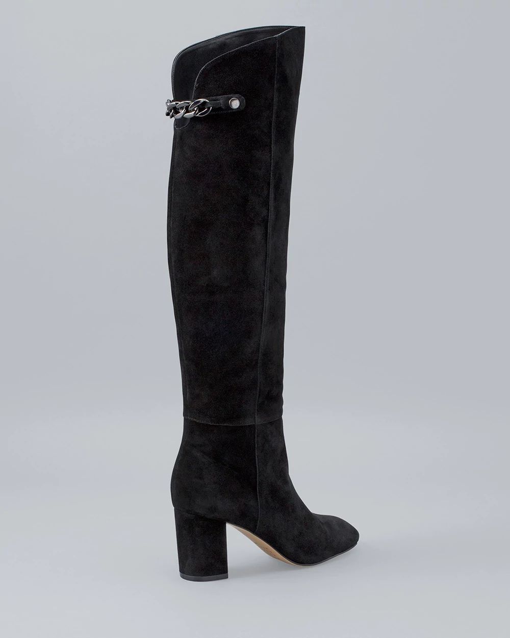 Suede Over-The-Knee Boots