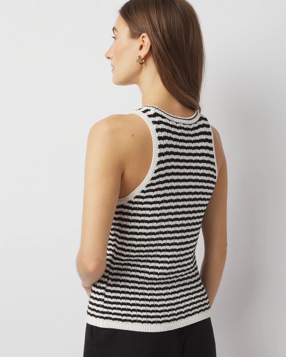 Striped Sweater Tank