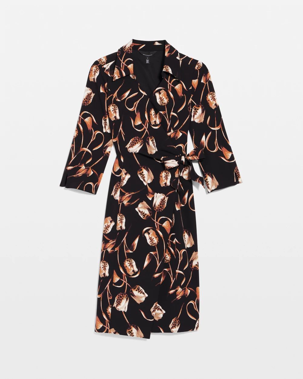 Petite Wrap Dress click to view larger image.